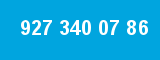 927 340 07 86